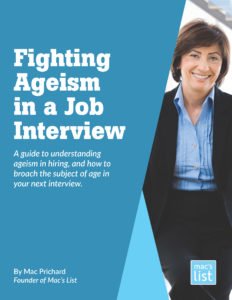 fight ageism in a job interview